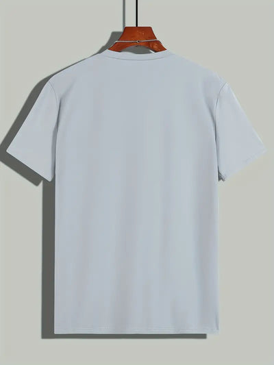 Owen - Herren T-Shirt aus Baumwolle, einfarbig – lässig & trendig