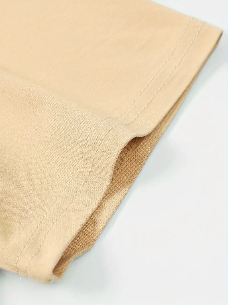 Άσπρο ανδρικό T-shirt με κοντά μανίκια