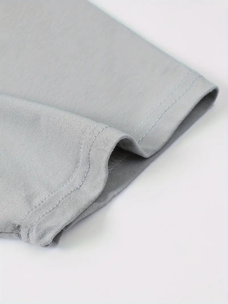 Owen - Herren T-Shirt aus Baumwolle, einfarbig – lässig & trendig