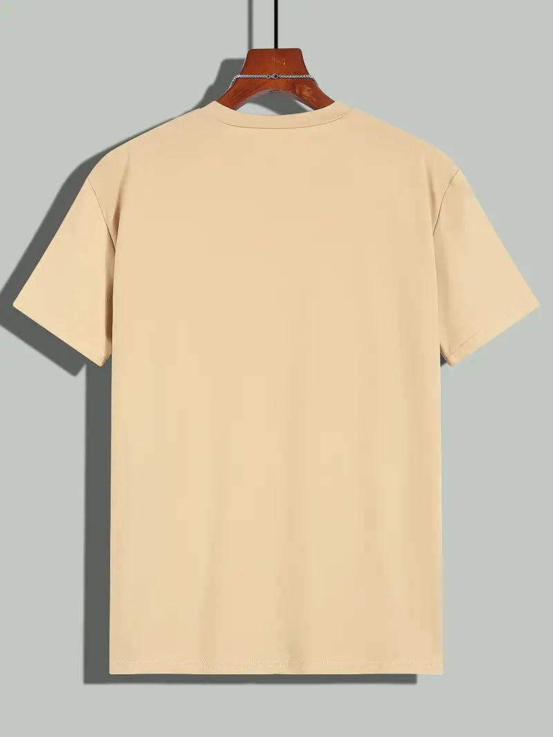 Owen - Herren T-Shirt aus Baumwolle, einfarbig – lässig & trendig