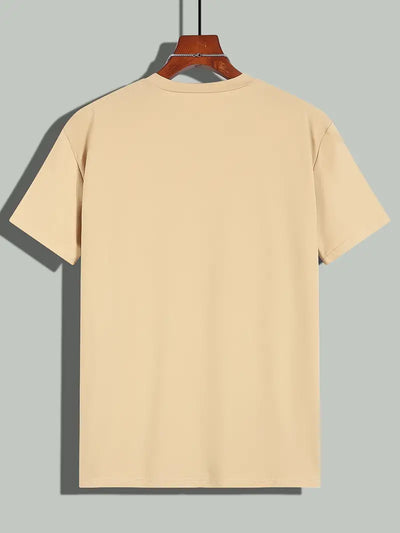 Owen - Herren T-Shirt aus Baumwolle, einfarbig – lässig & trendig