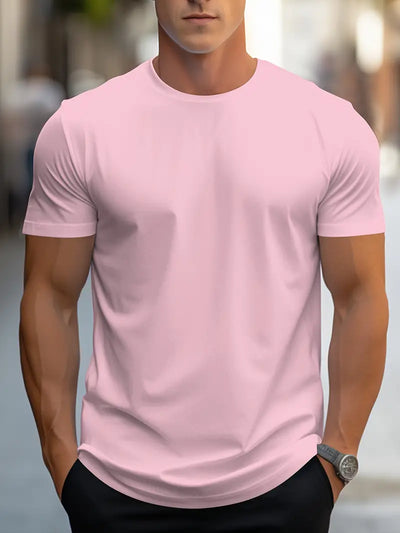 Owen - Herren T-Shirt aus Baumwolle, einfarbig – lässig & trendig