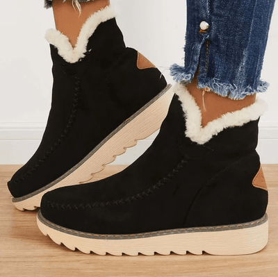 Botas de invierno para mujer súper cómodas y cálidas: antideslizantes y con forro suave.