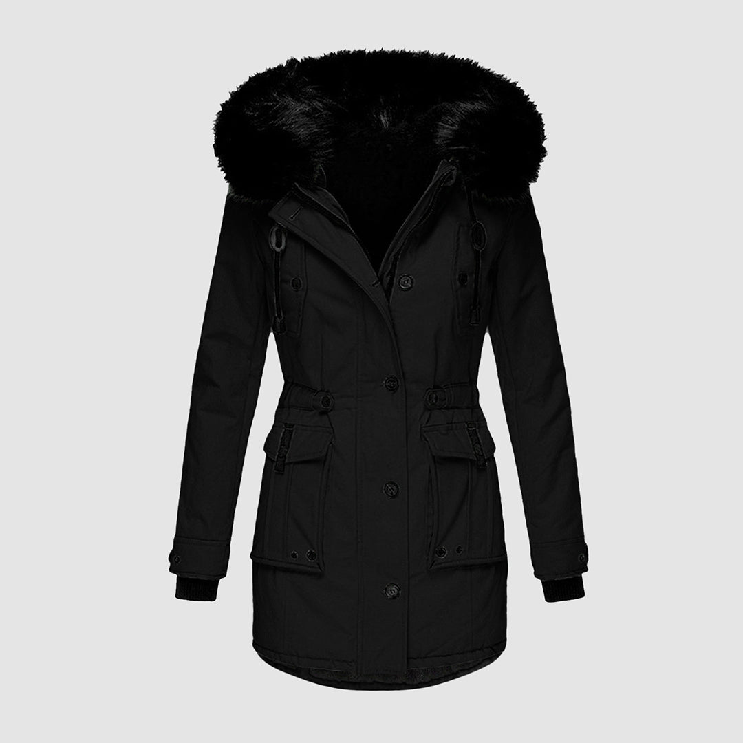 Stylish, warm winter jacket - fashionable and cozy