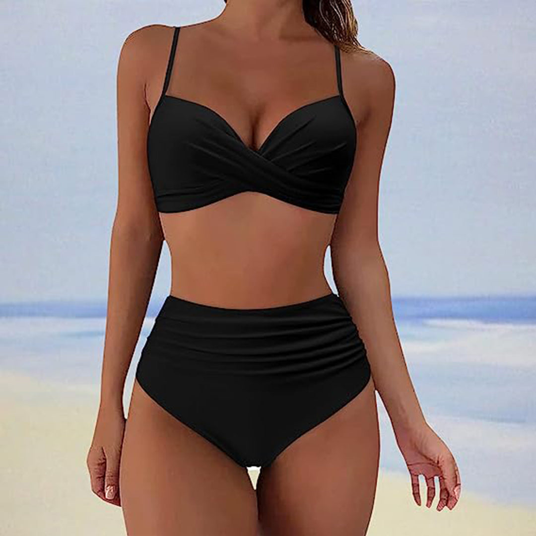 Bikini Set Women Two-Piece Stylish Figure-Flattering Summer Trend
