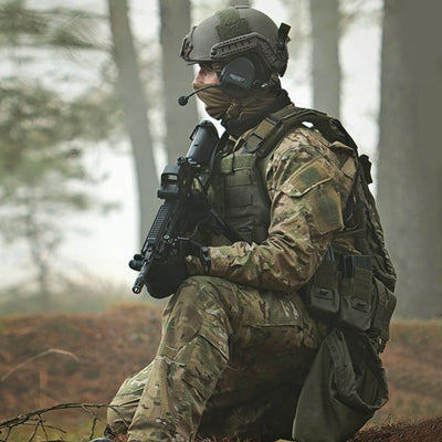 Taktischer Kampfhelm aus ballistischem Kevlar