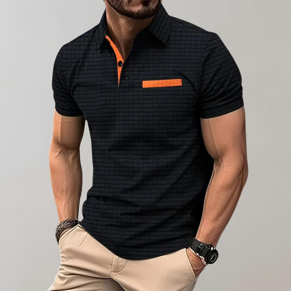 Polo slim fit da uomo - vestibilità elegante e comoda