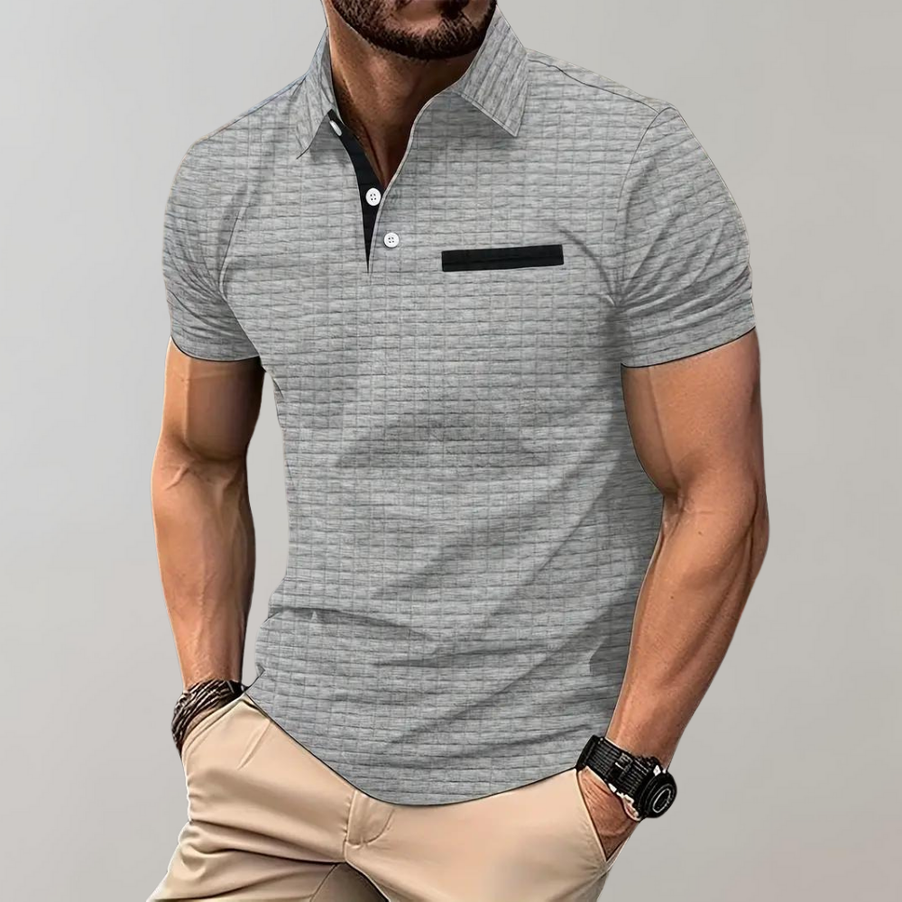 Polo slim fit da uomo - vestibilità elegante e comoda