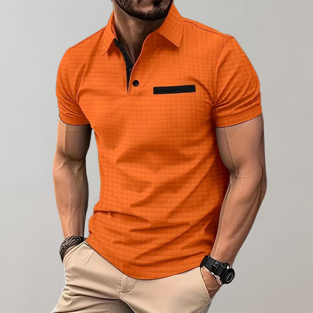 Polo slim fit da uomo - vestibilità elegante e comoda