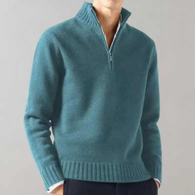 Warmer Fleece-Zip-Pullover für Herren | Perfekt für Outdoor-Aktivitäten