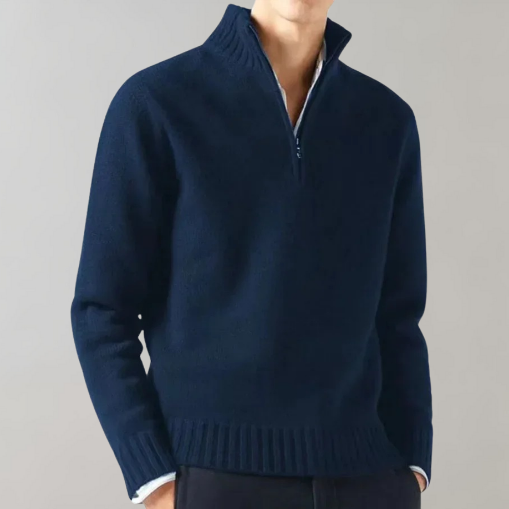 Warmer Fleece-Zip-Pullover für Herren | Perfekt für Outdoor-Aktivitäten