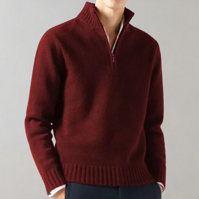 Warmer Fleece-Zip-Pullover für Herren | Perfekt für Outdoor-Aktivitäten