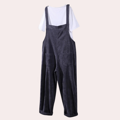 Lässiger Cordsamt-Sommer-Overall für Frauen