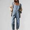 Valeria - Trendiger Sommeroverall aus Denim für Frauen