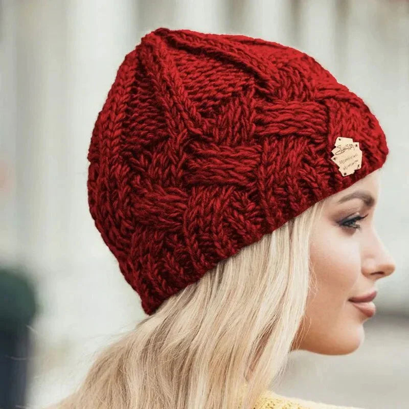 Weiche und modische Strickmütze für Frauen und Männer