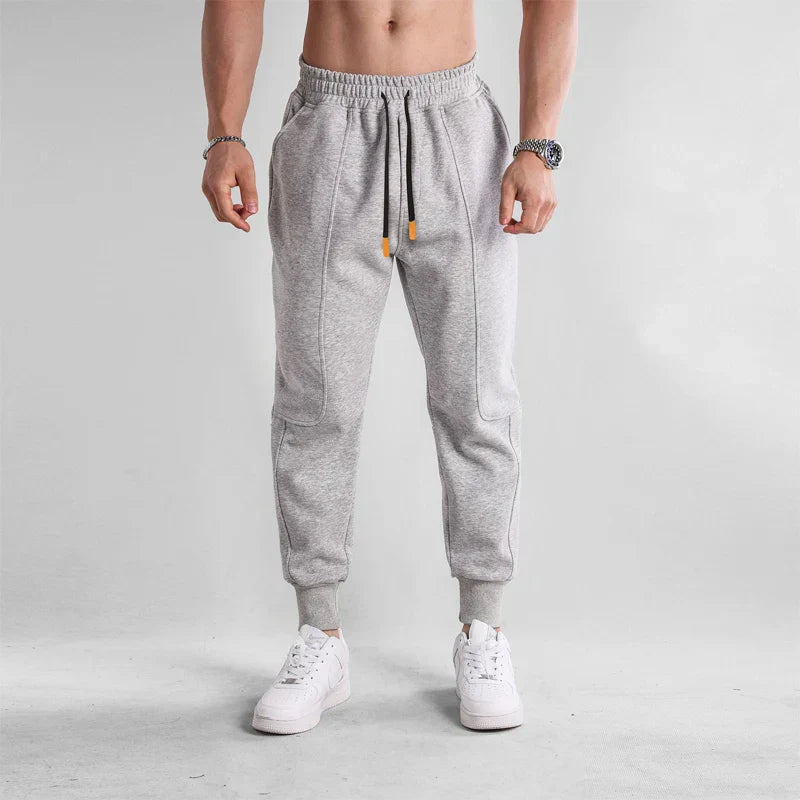 Pantalones deportivos de algodón para hombre