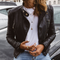 Modische Lederjacke mit zeitlosem Design - Damen