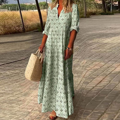 Olivia - Schickes Boho-Kleid für den Strandurlaub
