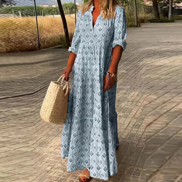 Olivia - Schickes Boho-Kleid für den Strandurlaub