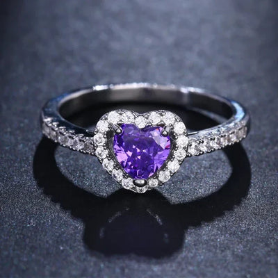 Isara - Anillo de compromiso en forma de corazón