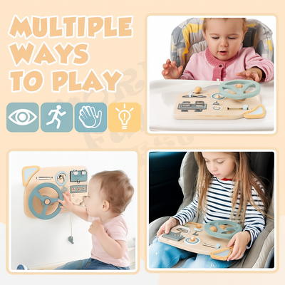 TinyDrive | Volante de madera Montessori