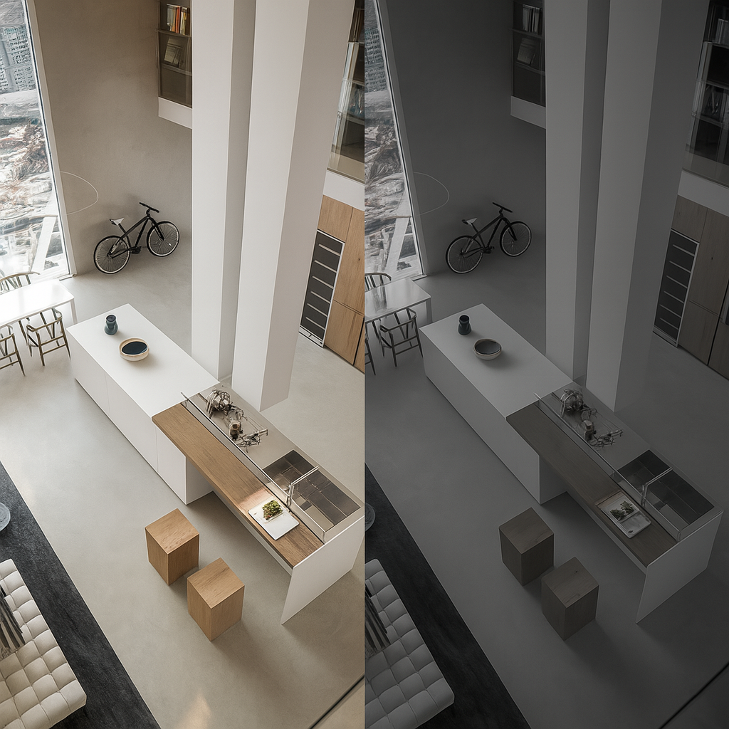 Cámara de vigilancia WiFi Lille con visión nocturna