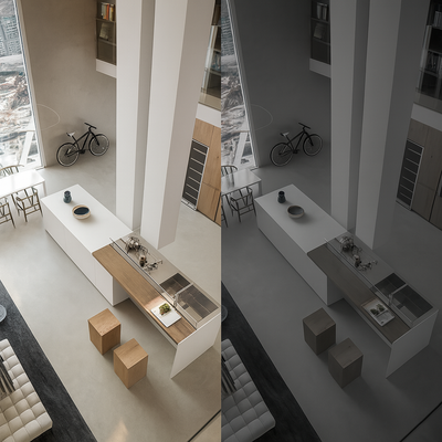 Cámara de vigilancia WiFi Lille con visión nocturna