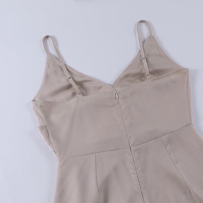 SERENA | Luxuriöses Satin-Maxikleid