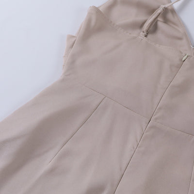 SERENA | Luxuriöses Satin-Maxikleid