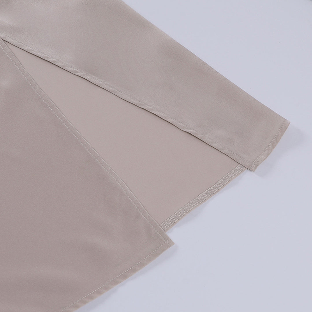 Midnight Cotton | Elegantné midi šaty s vysokým rozparkom