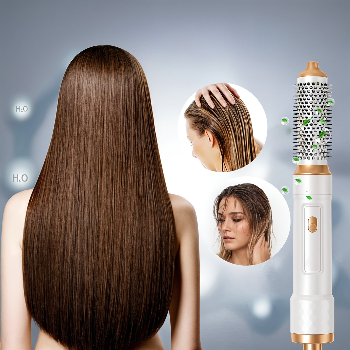 5-in-1-Haartrockner mit Styling-Aufsätzen