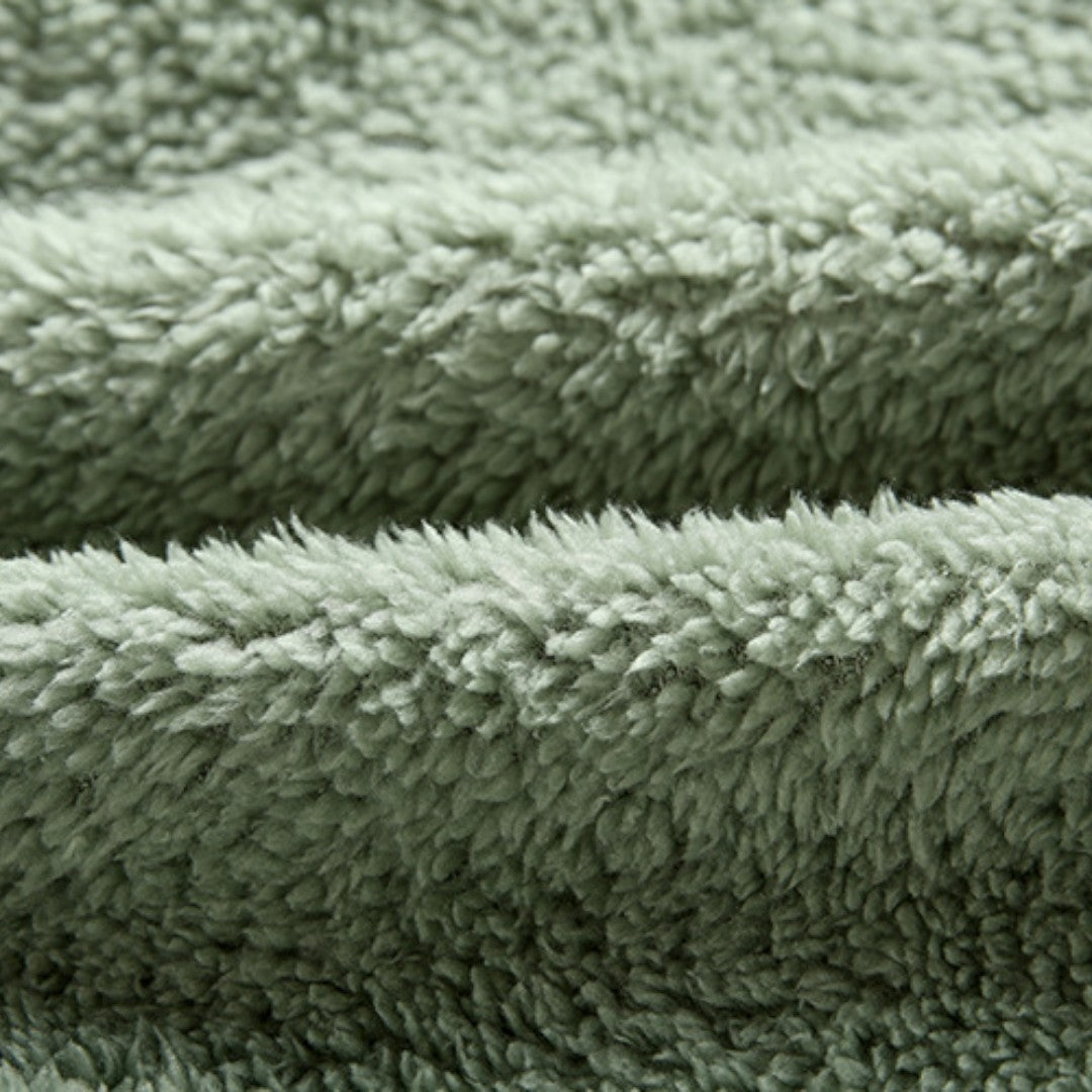 Damen Teddy Jacke mit Kapuze – Reißverschluss – Bequemer Schnitt