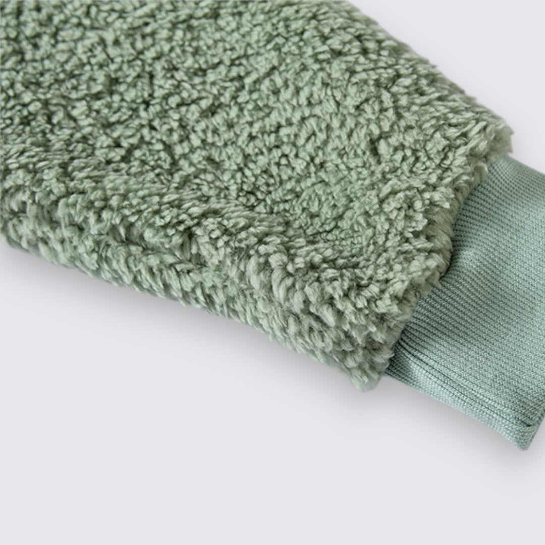 Damen Teddy Jacke mit Kapuze – Reißverschluss – Bequemer Schnitt