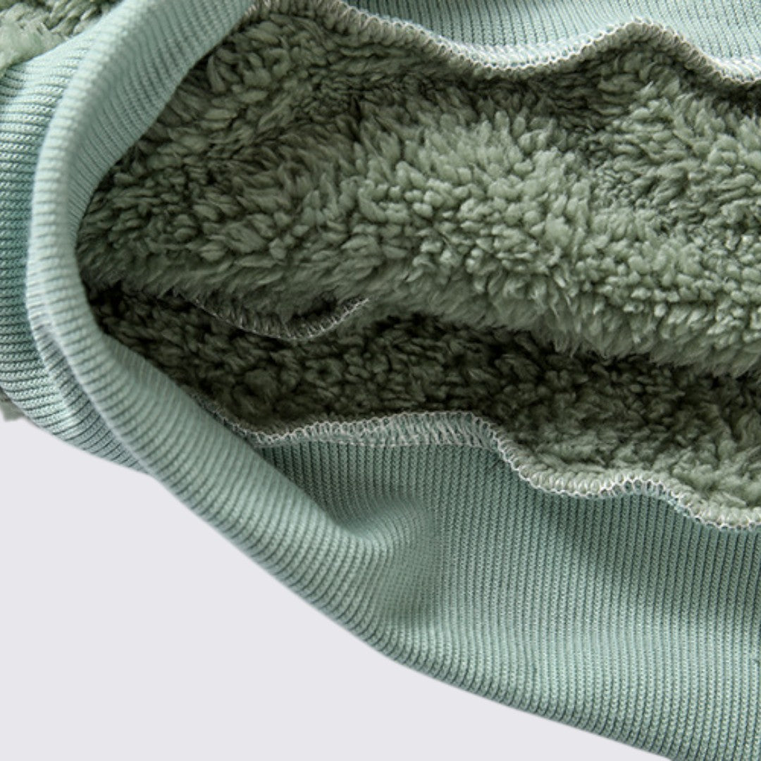 Damen Teddy Jacke mit Kapuze – Reißverschluss – Bequemer Schnitt