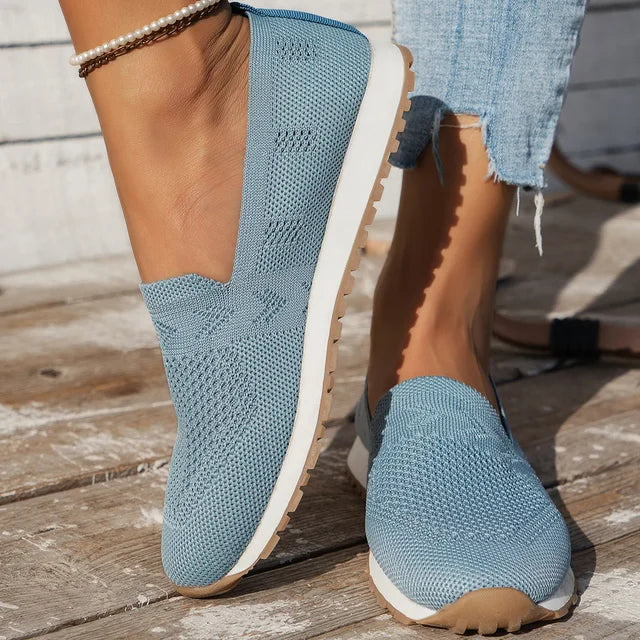 Olivia – Orthopädische Damen-Loafer – Bequeme Schlupfschuhe – Atmungsaktiv & Rutschfest