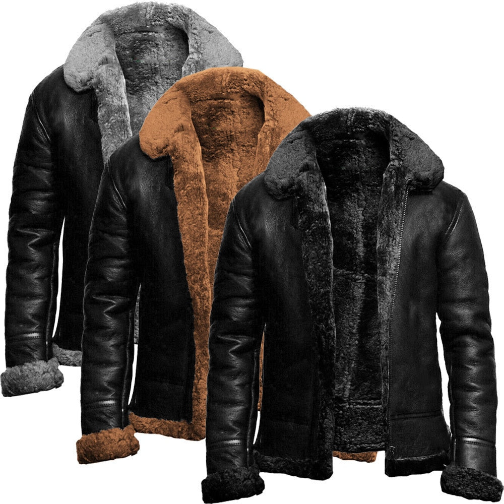 Dean - Veste d'hiver courte pour hommes