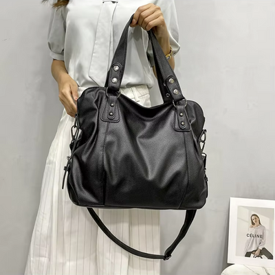 HÉRA - Bolso grande de piel suave 