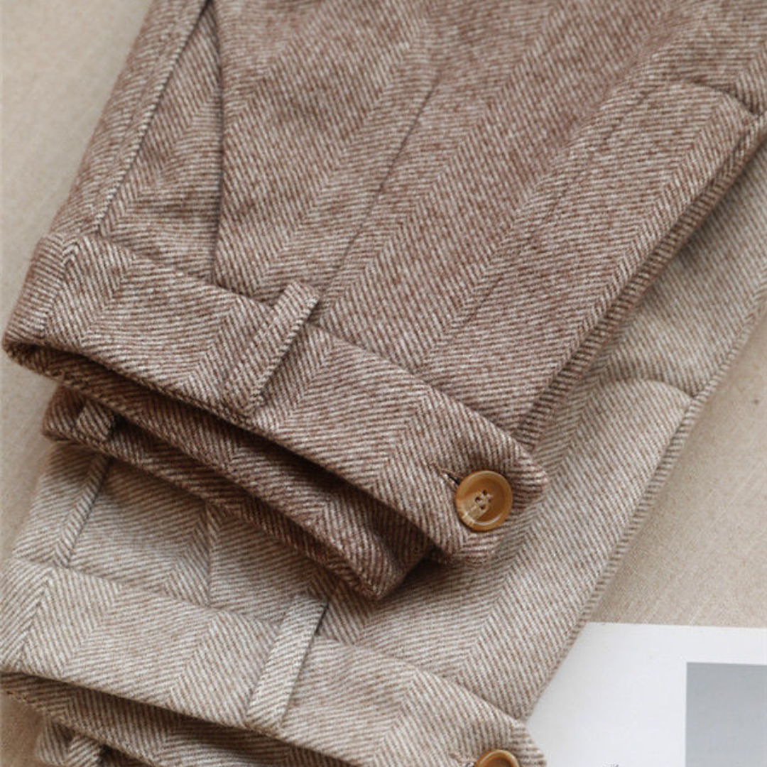 Pantaloni in lana da donna