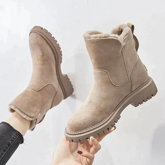 Botas elegantes para pies cálidos