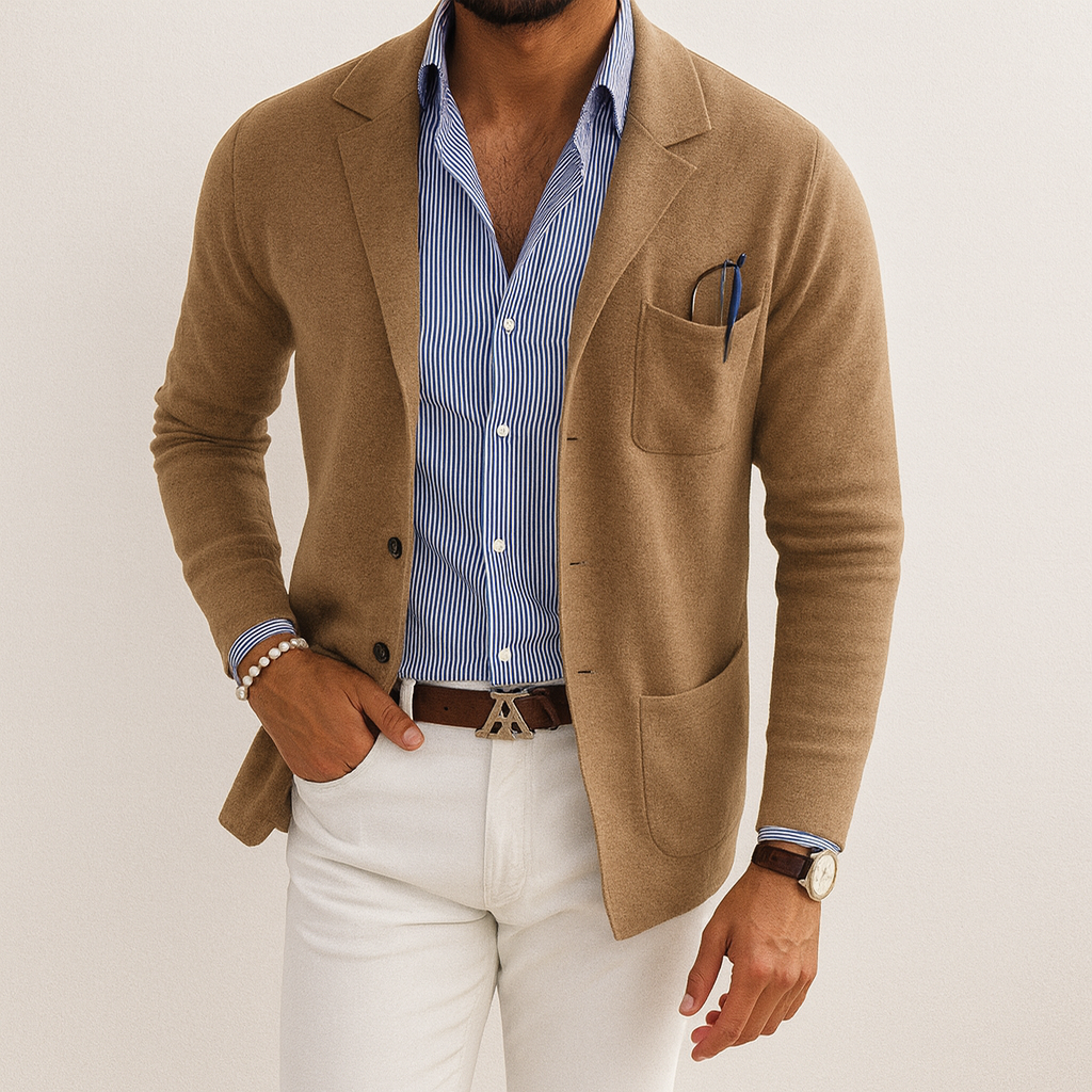 Men's blazer beige