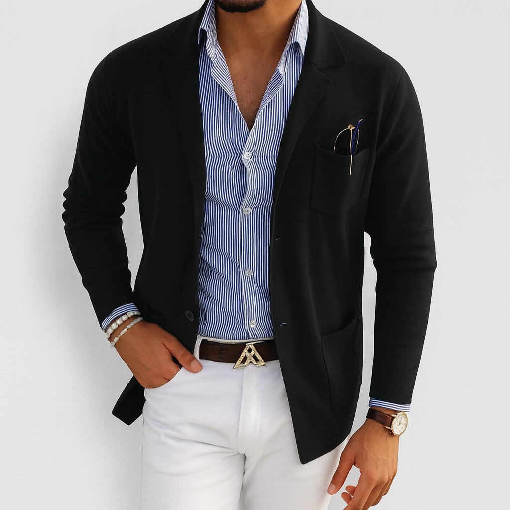 Men's blazer black