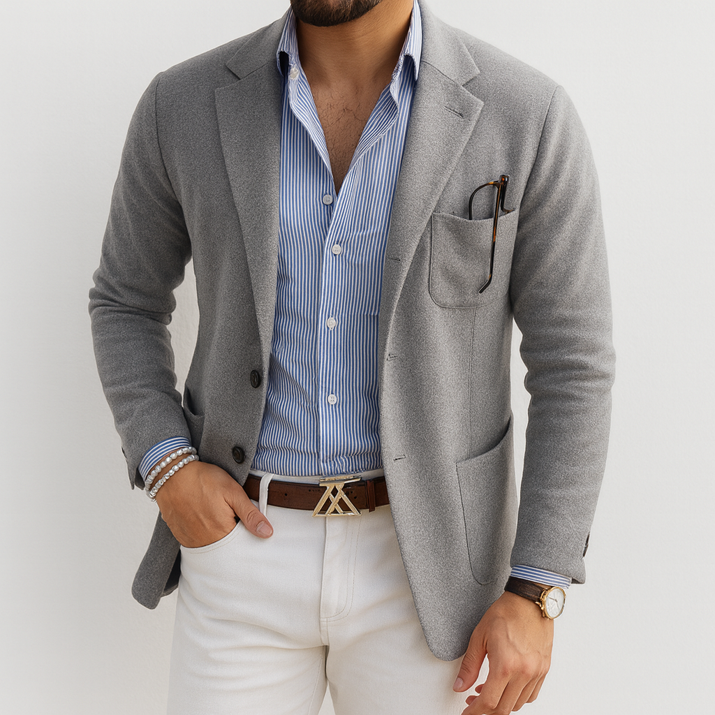 Men's blazer gray