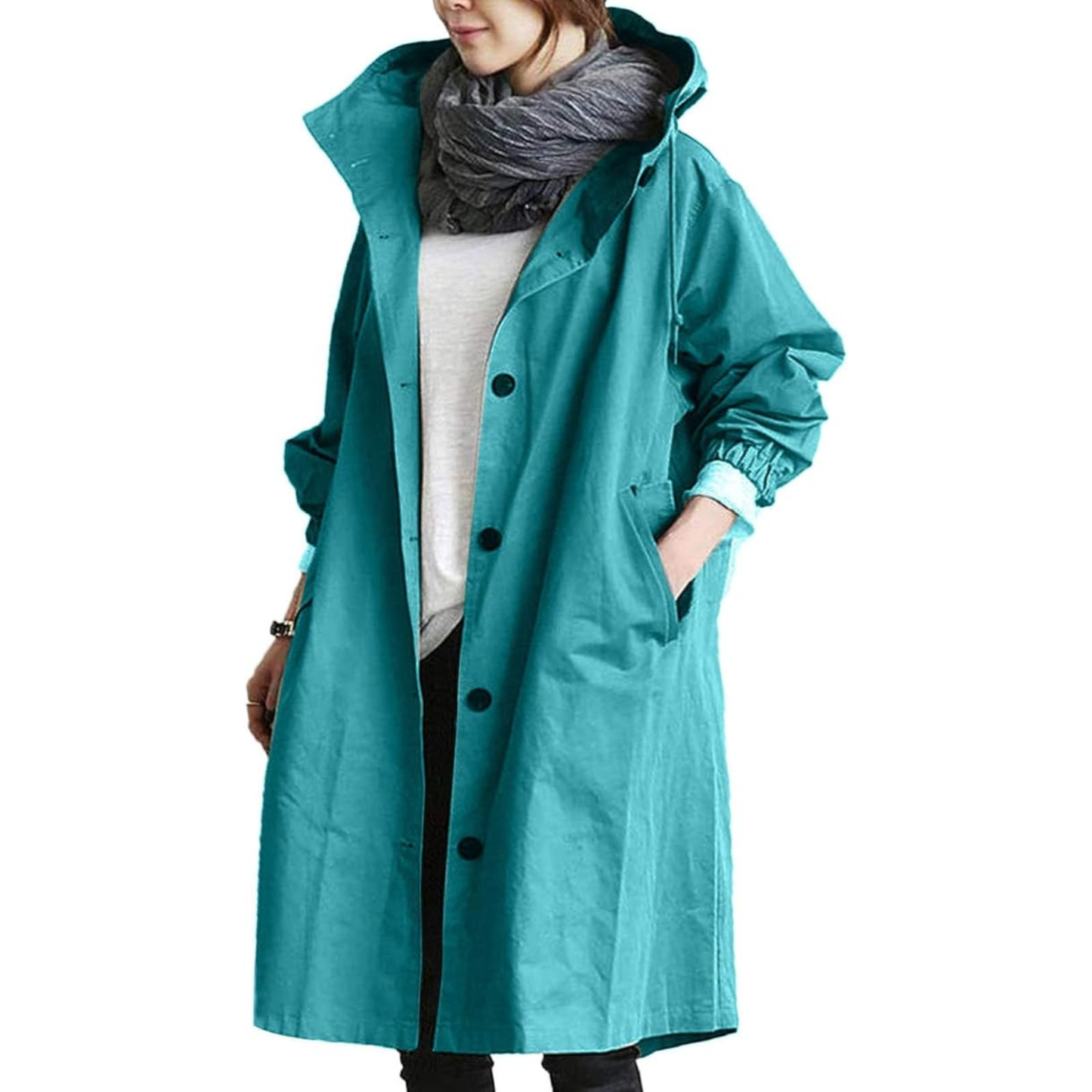 Elyna | Trench coat antivento e idrorepellente da donna | Elegante