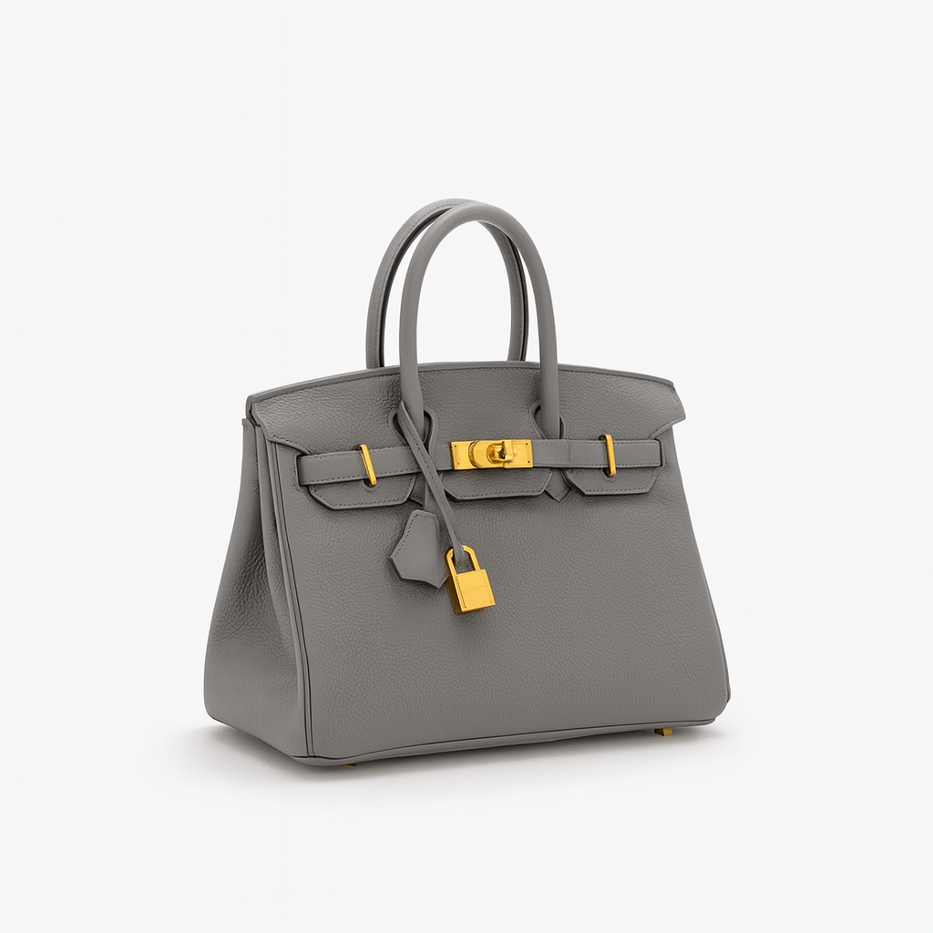 Leather Bag gray