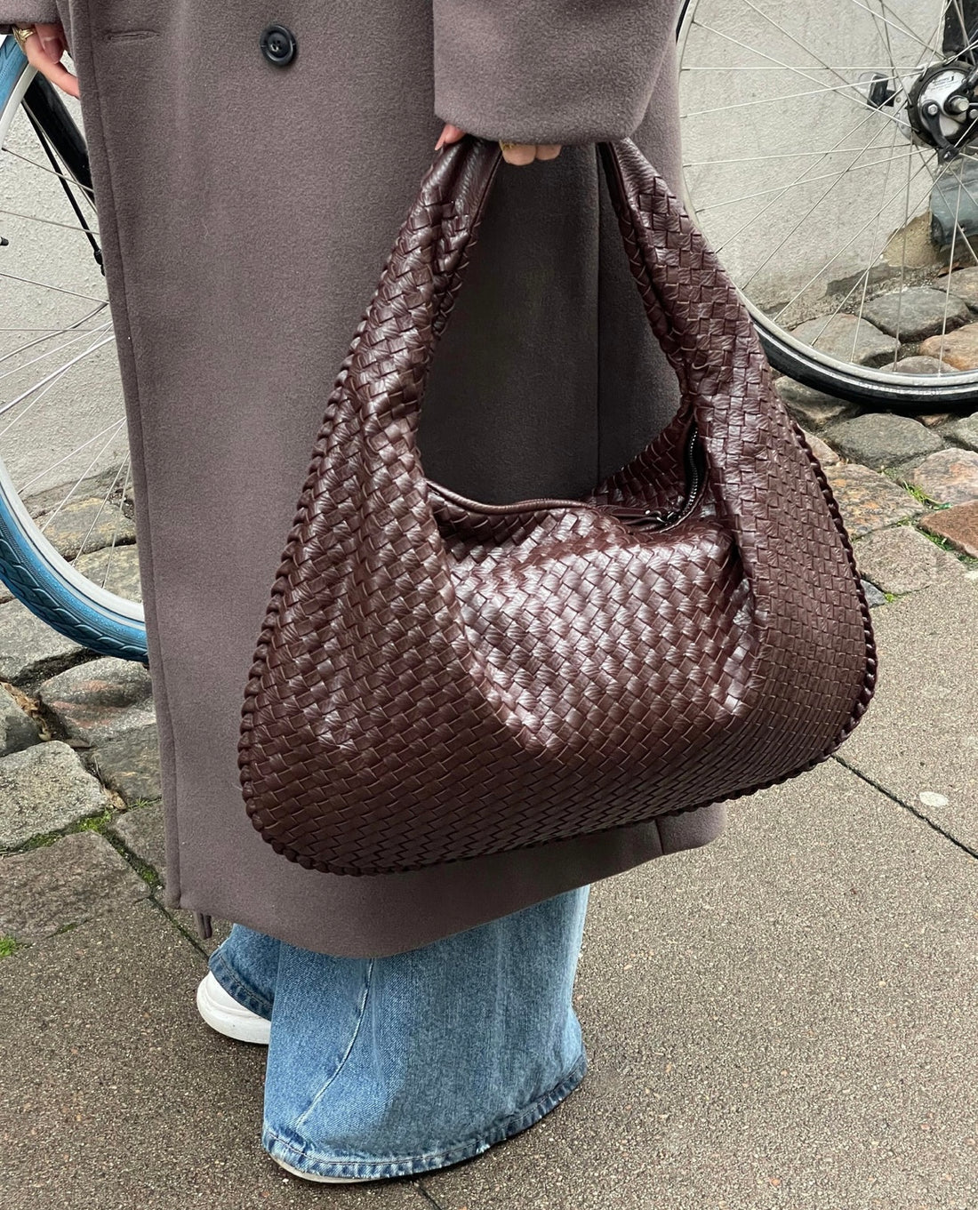 Tote Weidengeflecht-Tragetasche