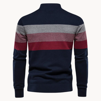 Modischer Pullover mit halbem Reißverschluss | Bequeme und modische Passform