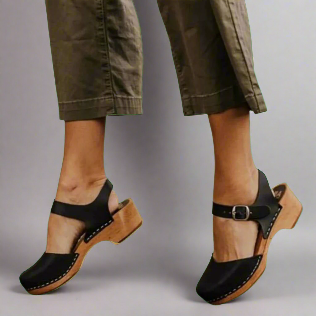 Sandales compensées confortables pour femmes