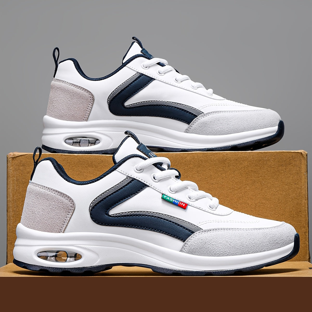 FlexStride – Sneaker da uomo premium con suola ergonomica confortevole