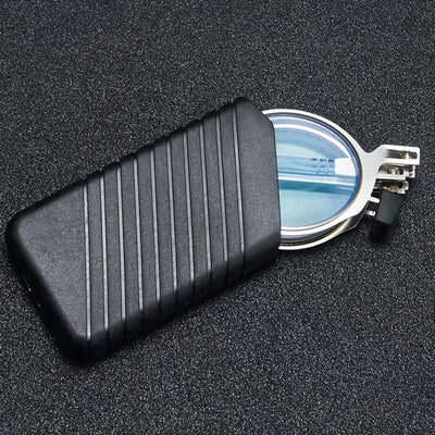 FOLDOX - Gafas de lectura plegables con lentes resistentes a los arañazos y estuche compacto