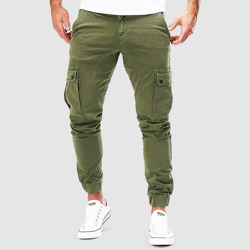 Pantaloni cargo Alonso casual e stretti